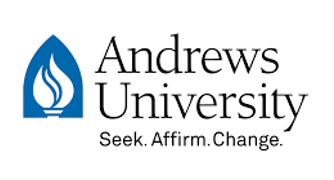 andrewsuniversity - Innovus Innovation Center Andrews University logo: blue shield with flame emblem and the text 'Andrews University' with the motto 'Seek. Affirm. Change.'