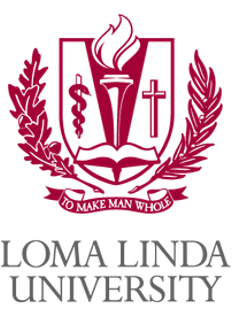 lomalindauniversity - Innovus Innovation Center Loma Linda University logo: shield with torch and cross, laurel branches, and the text 'Loma Linda University'.
