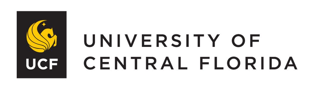 universityofcentralflorida - Innovus Innovation Center Logo of the University of Central Florida: gold Pegasus emblem inside a dark square with 'UCF', beside the text 'University of Central Florida' in dark letters.