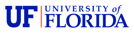universityoflorida - Innovus Innovation Center University of Florida logo: blue 'UF' with an orange vertical bar, followed by 'University of Florida' text in blue.
